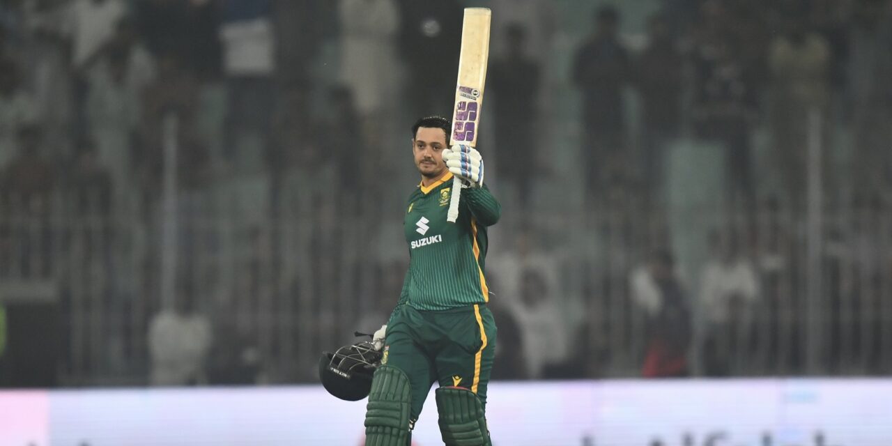 QdK ton headlines roaring Proteas bounceback