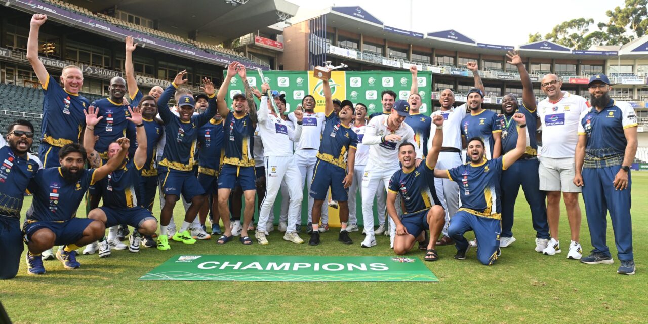 Lions win third consecutive 4-Day Series title