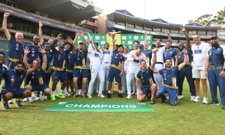 Lions win third consecutive 4-Day Series title