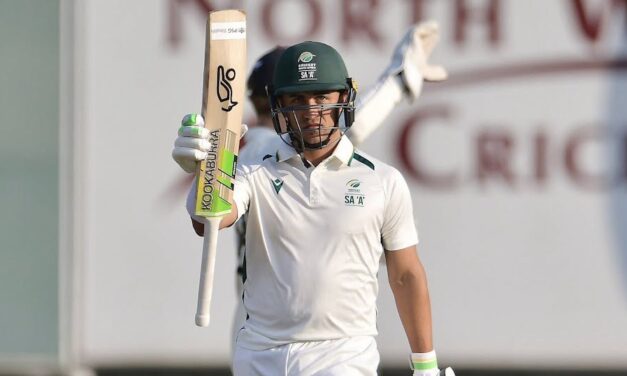 Ackerman hands SA A lead on Day 1 against Lions