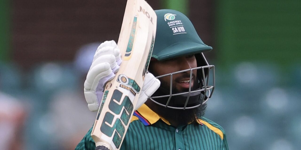 Bulbulia steers South Africa Under-19 to comfortable win over England