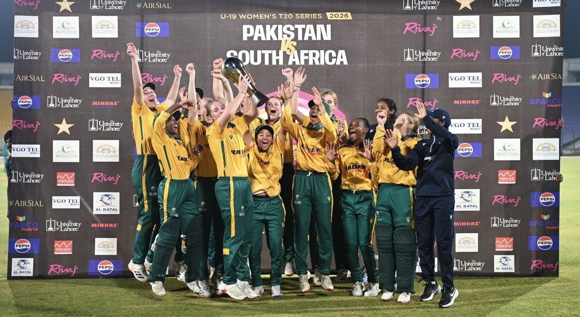 SA U19 Women Win Series in Pakistan