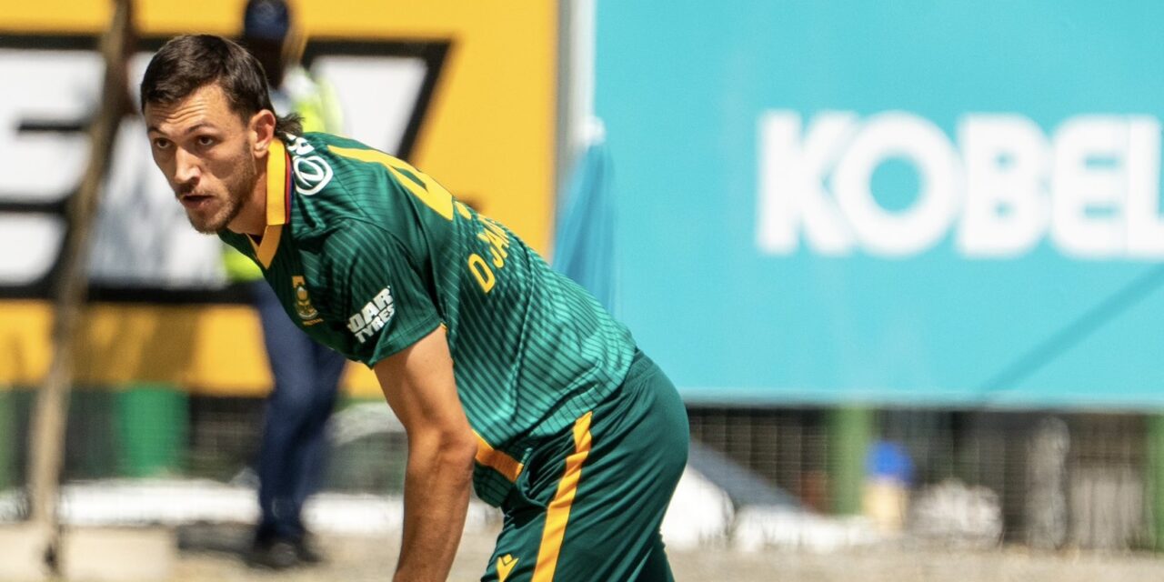 Duan Jansen Called Up for Australia series