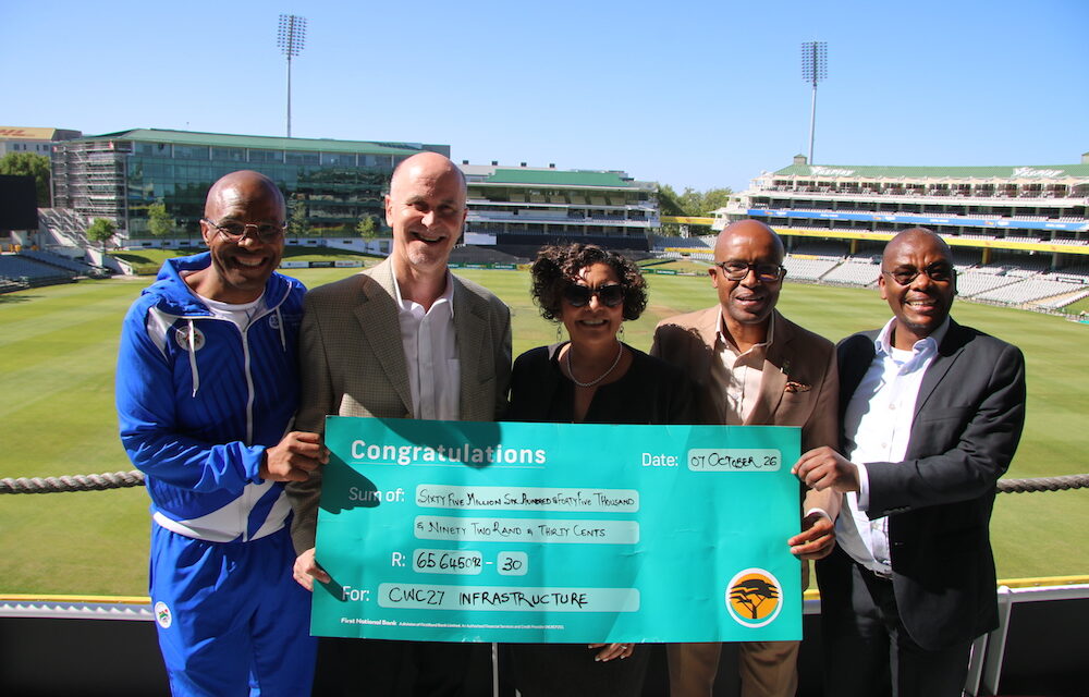 CSA hits all the right numbers for the National Lotteries Commission in R65.6m cheque handover ceremony