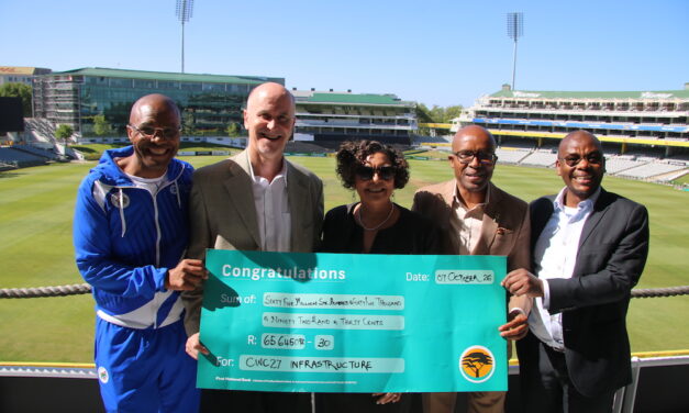 CSA hits all the right numbers for the National Lotteries Commission in R65.6m cheque handover ceremony